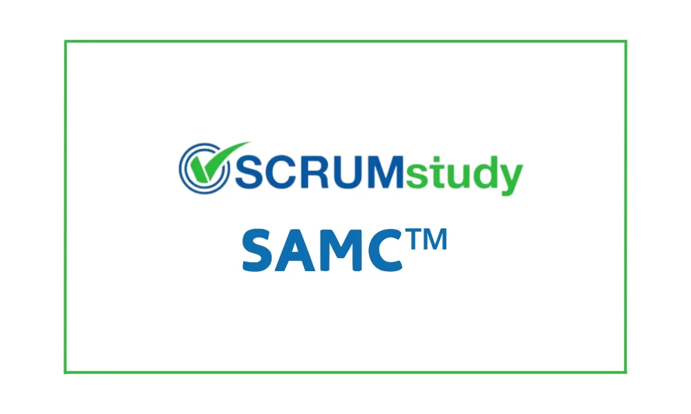 SCRUM study Agile Master Certified (SAMC™) 