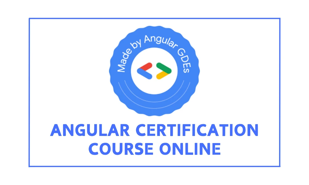 Angular Certification Course Online 