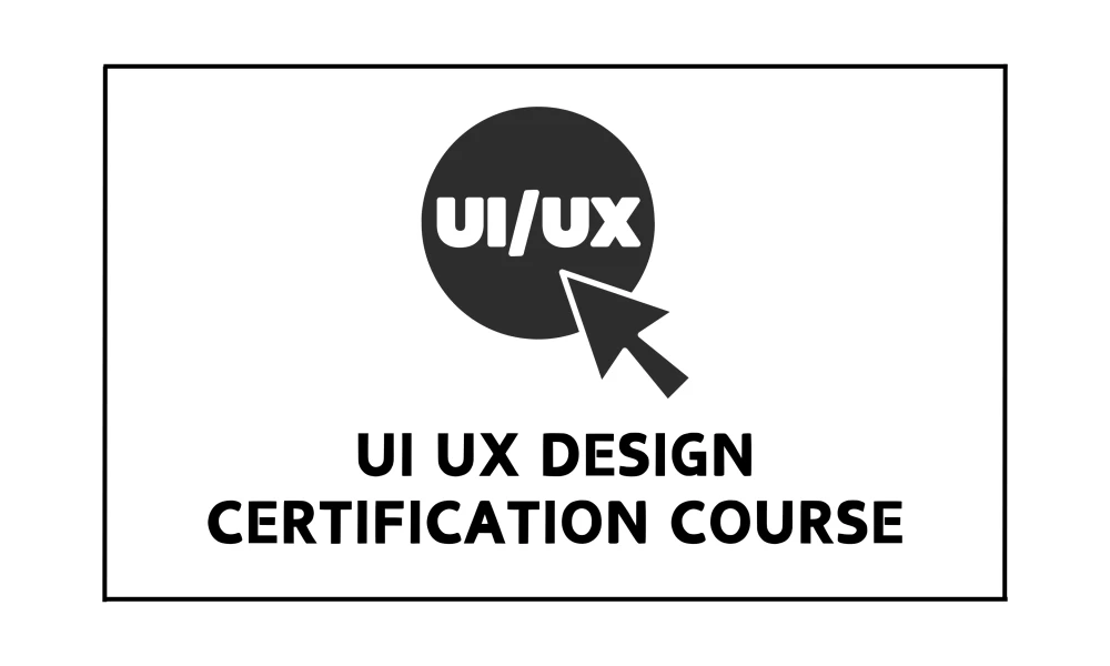 UI/UX Design Certification Course